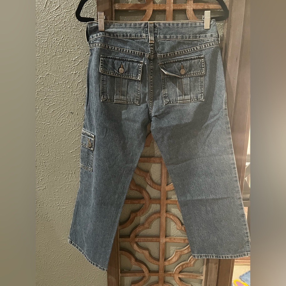 Abercrombie & Fitch Vintage Y2K Cotton Crops - Picture 3 of 3